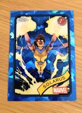 2025 Topps Marvel Chrome Sapphire Solarus #8 Base
