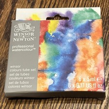 Imagen de NIB WINSOR & NEWTON PROFESSIONAL Watercolor ESSENTIALS Colors 5ml TUBE SET 6 CT