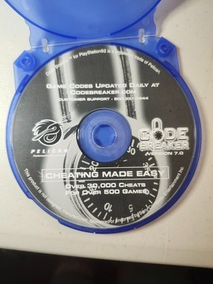 Pelican Code Breaker PlayStation 2 PS2 Version 7.0 Game Cheats Disc Disk