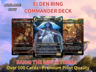 Elden Ring Ver2 Commander Deck   Korvold Fae-Cursed King 100+ Cards No Box