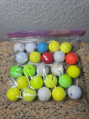 Assorted Brands Color Mix AAAA Near Mint 48 Used Golf Balls 4A