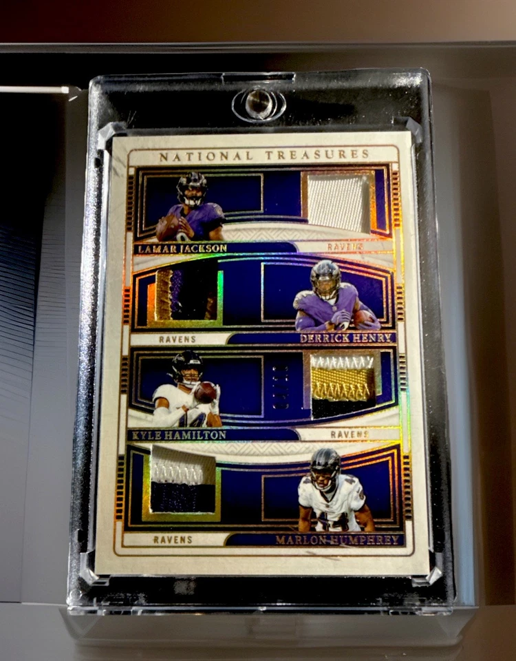 Materiales combinados de equipo de la NFL 2024 NTres Jackson, Henry, Hamilton y Humphrey /10!!️🔥 Foto 2 de 4