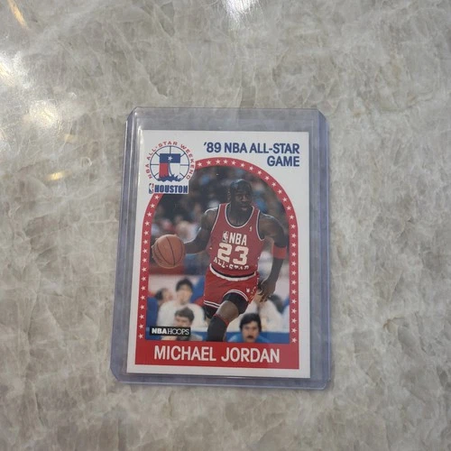 1989-90 NBA Hoops - All-Star Game Michael Jordan #21 Bulls Star