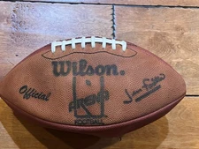 Official Arena Football League IRONMAN 1987-92 Wilson Game Football Jim Foster