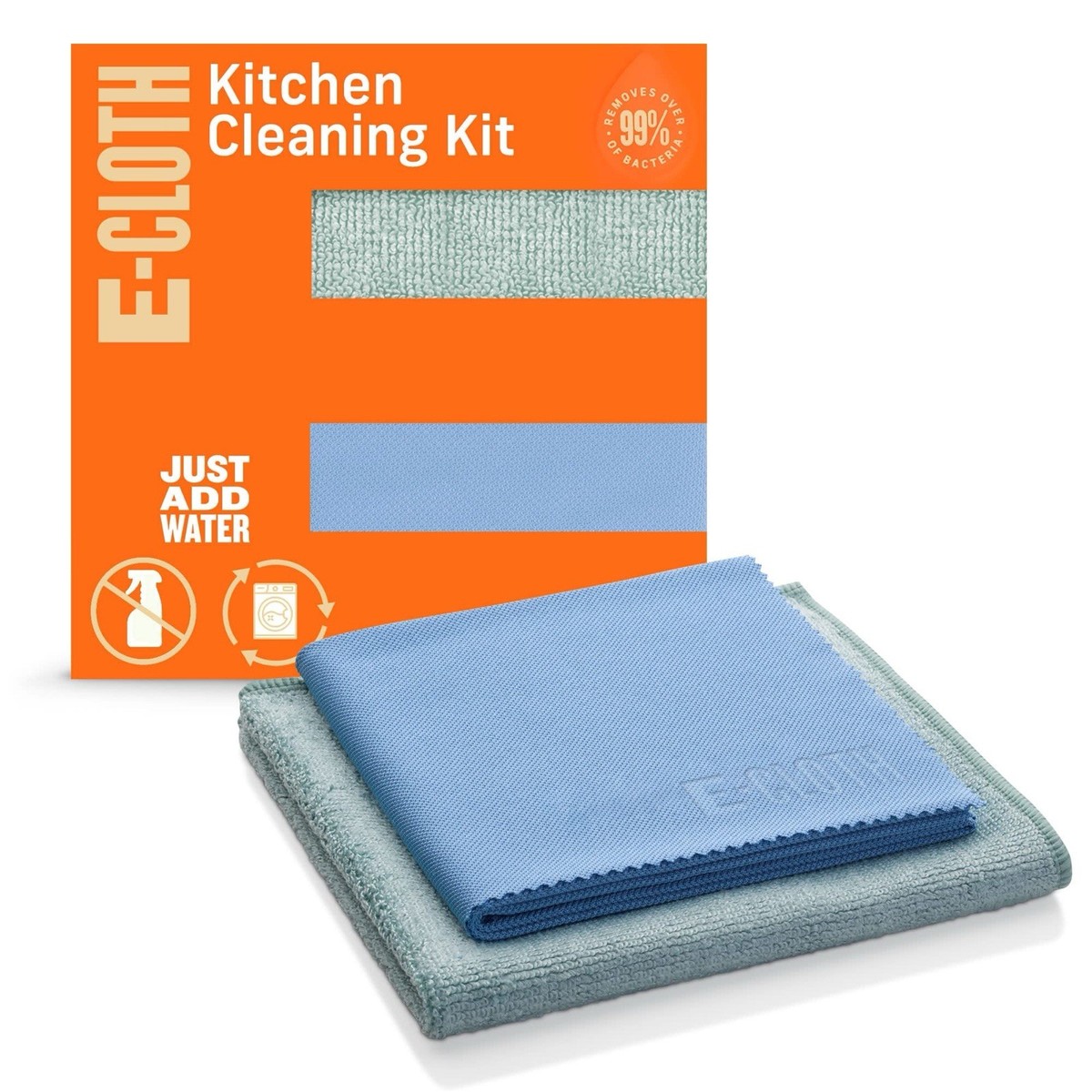 Light Blue Microfiber Cleaning Cloths - Pack of 2 Amazon.com: S&T INC. Microfiber Cleaning Cloth, Bulk  main image 4