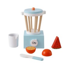 Pretend Play Juicer Wooden Toy Juicer Sturdy for Daycare, Kids, Toddlers