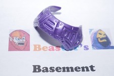 Street Sharks Stingshot Streex purple lower jaw face armor part Vintage 1996