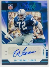 2023 Panini Contenders Ed Too Tall Jones Auto 1/1 Cowboys Autograph TRUE 1/1🔥
