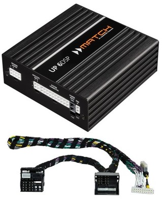 Match Up 6DSP Amp + PP-PAM 88 Harness Plug & Play BMW Mini Cooper Mercedes
