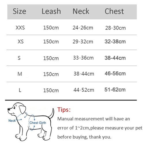 Pet Cat Harness Vest Walking Lead Leash Set for Cat Puppy Dogs Collar Adjustable - Picture 8 of 16