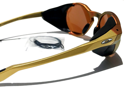 NEW Oakley CLIFDEN Matte Red Gold Shift Round PRIZM Bronze Lens