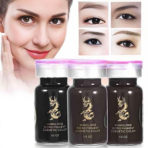 21Color Tattoo Ink Set Permanent Makeup Eyebrow Ink Microblading Pigment Z6X0 - Picture 9 of 33