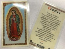 Tarjetas de Santa Oración por la Virgen de Guadalupe (Nuestra Señora de Guadalupe) en español
