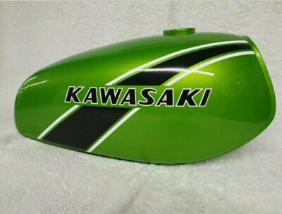 KAWA SAKI KE 125 KE 175 1976 DECAL KIT (GREEN BIKE VERSION)