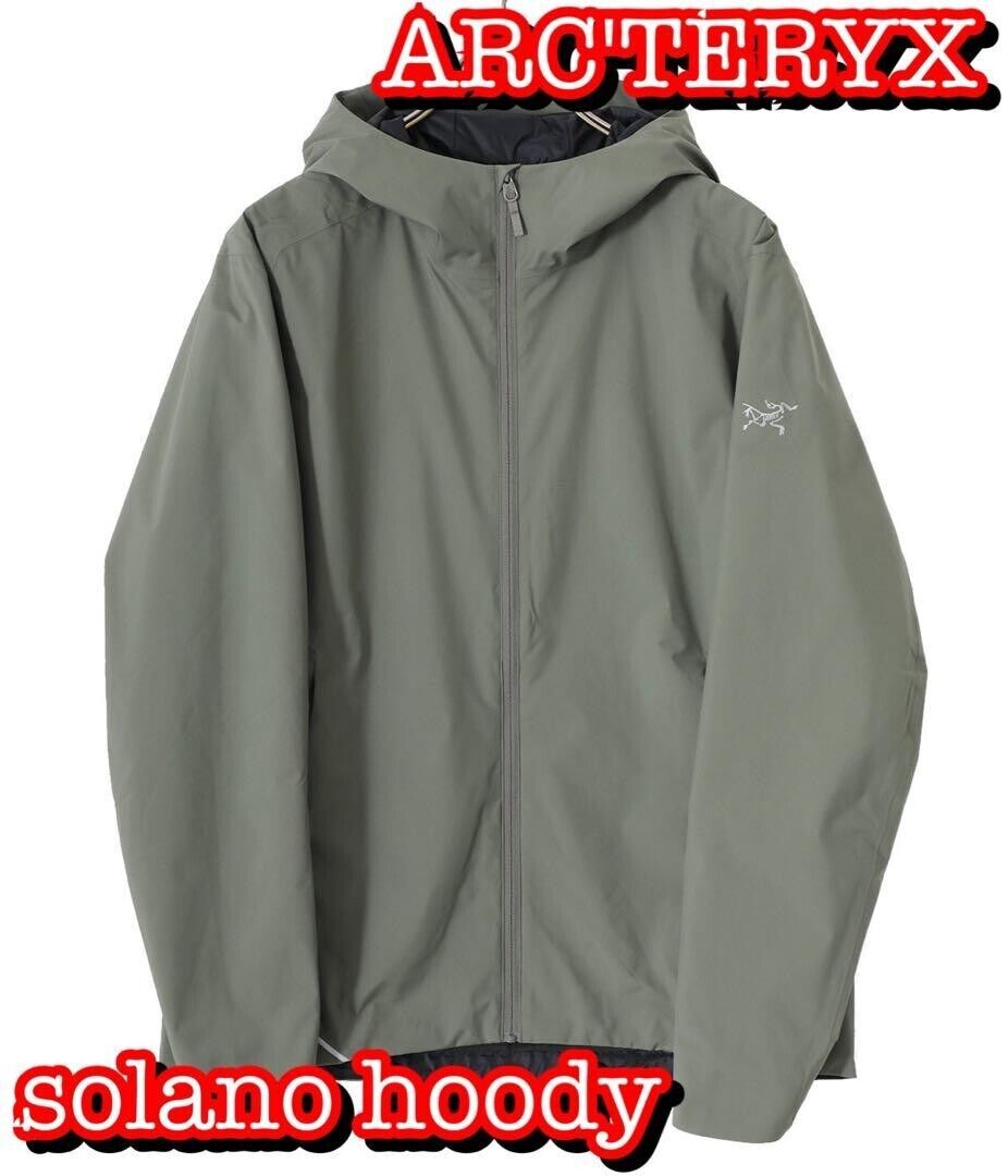 ARC’TERYX Jacket Solano Hoody Men's Size XL Khaki