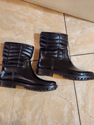 NAUTICA WOMENS AALILAH COLD WEATHER BOOTIES PULL-ON RAIN BOOTS SIZE 10