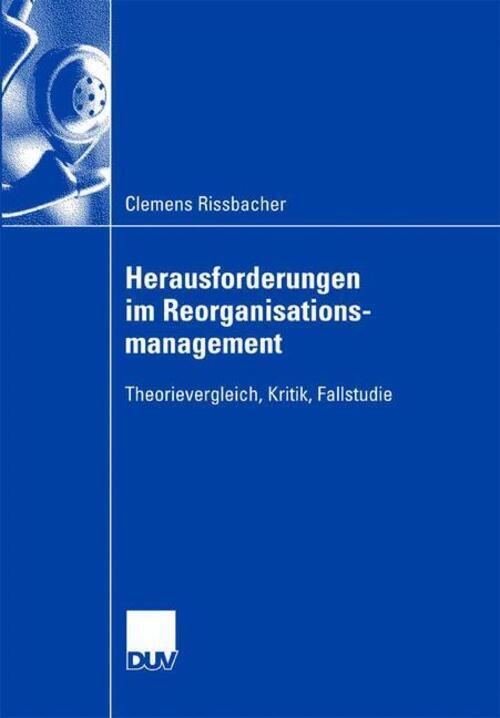 Thumbnail - Clemens Rissbacher | Herausforderungen Reorganisationsmanagement |