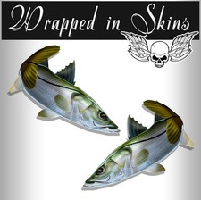 Fish Stickers Snook Decals Tackle Box Fishing Stickers RV Decals Vinyl AFP-0066
