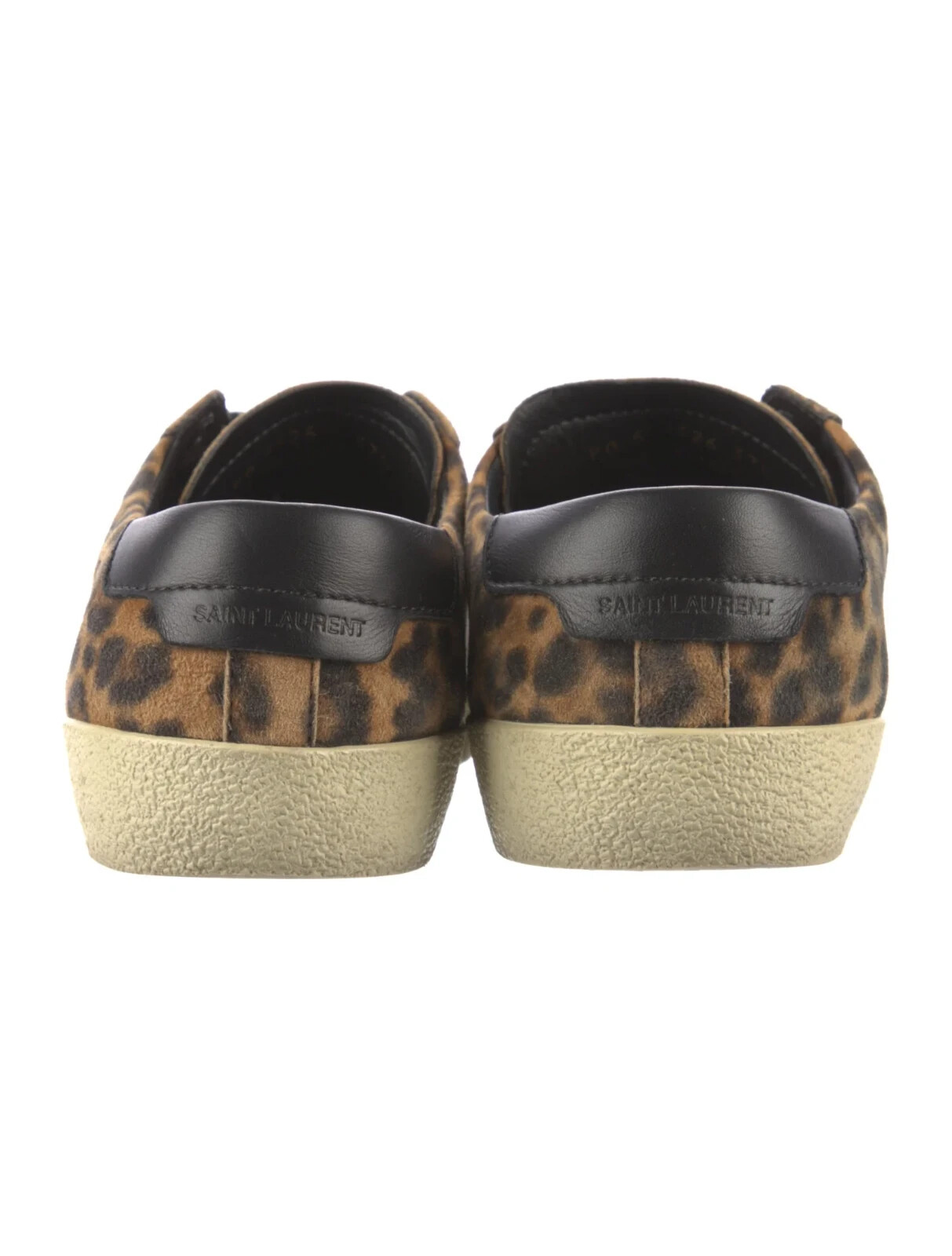 Sneakers corte leopardate Saint Laurent taglia 7 5 US 37 5 EU