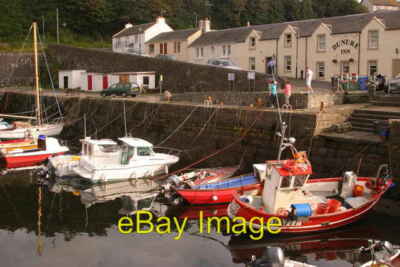 Foto 6x4 Dunure Hafen. Sieht wirklich malerisch aus am späten Nachmittag su c2008