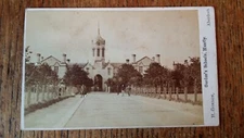 1860'S ANTIQUE CDV PHOTOGRAPH GORDON'S SCHOOLS HUNTLY SCOTLAND H GORDON ABERDEEN
