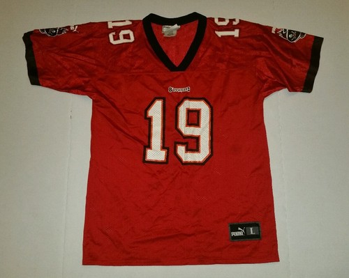 Keyshawn Johnson Tampa Bay Buccaneers Jersey Puma Size Youth Large (14-16) - 第 1/4 張圖片