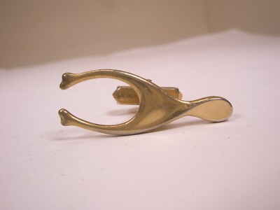 Wishbone Good Lucky ANSON SINGLE Vintage Cuff Link replace lost/broken zh07