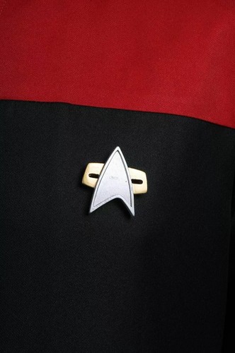 Star Trek Voyager Command Uniform Red Full Set Halloween Cosplay Costume - Picture 2 of 8