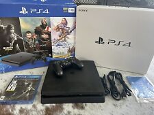 Newest Flagship Sony Play Station 4 1TB HDD Only on Playstation PS4 Console  Slim Bundle - Included 3X Games (The Last of Us, God of War, Horizon Zero