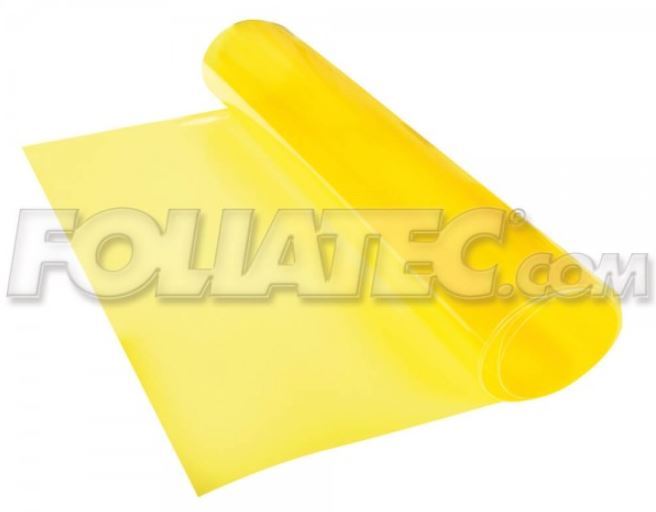 Film jaune Foliatec pour phares antibrouillard et feux de Smart tuning 30x100