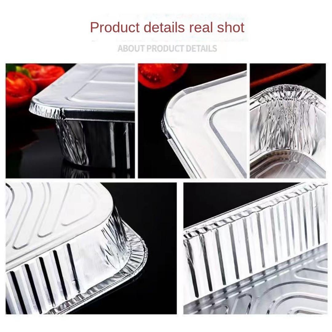 50 PACK Heavy Duty Disposable Bread Box 34oz Baking Pans Reheating eBay