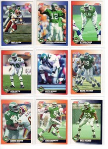 1991 Score NFL Football Cards Philadelphia Eagles Team Set of 12 Cards | eBay