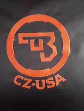 CZ-USA Die Cut Decal Sticker Orange