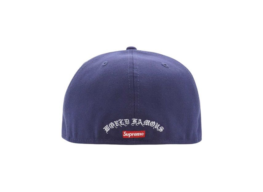 Supreme Gold Cross S Logo New Era Light Navy | eBay Supreme Gold Cross S Logo New Era Light Navy | eBay