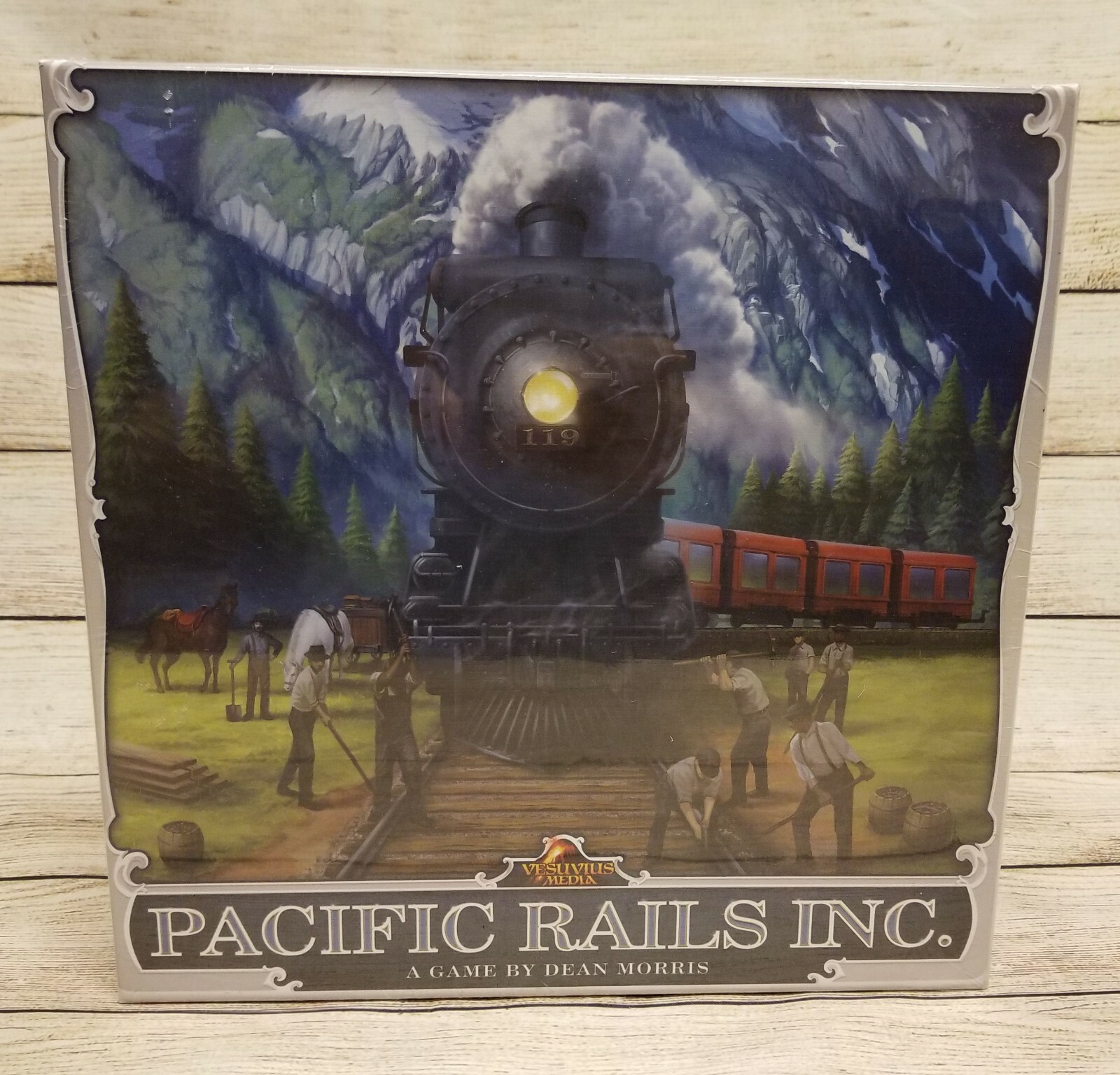 Подарочное издание Pacific Rails от Vesuvius Media ЗАПЕЧАТАНО