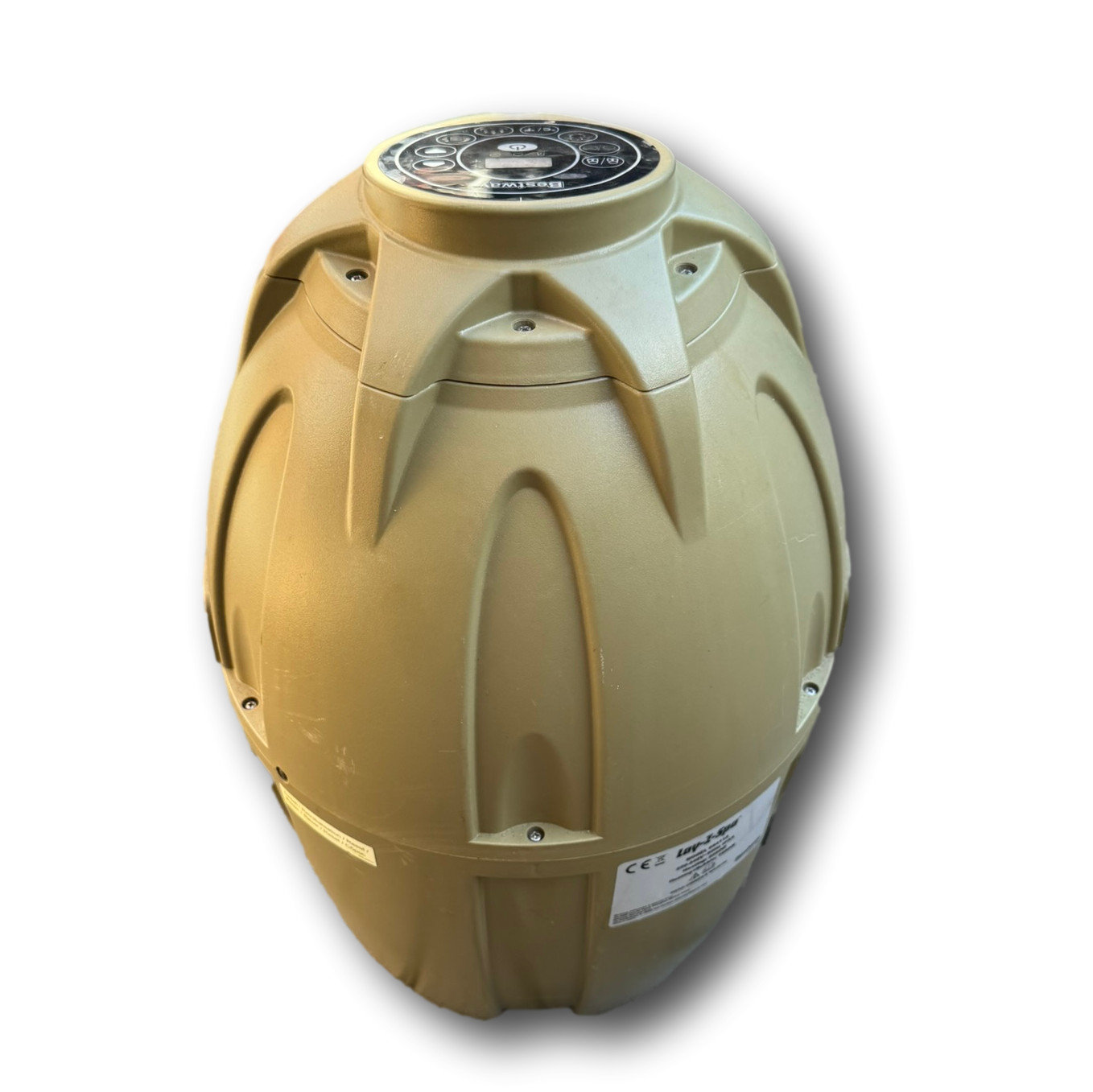 Lay-Z-Spa Lazy Spa/Bestway AirJet unidad bomba huevo (usado) estante