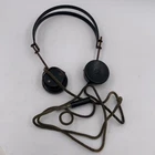 Vintage Military Headset Western Electric? WW2 or Korean War? W/ plug cord