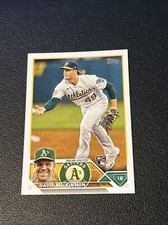 David MacKinnon 2023 Topps Series 1 #276 RC Rookie Oakland Athletics A's