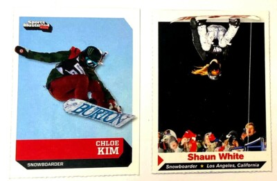 CHLOE KIM & SHAUN WHITE 2012/16 Sports Illustrated ROOKIE LOT! Olympic Gold!