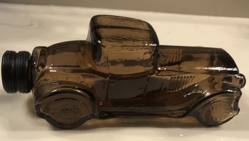 Avon Brown Antique Car Empty Bottle Brown Antique Car Vintage Decanter - Picture 5 of 7