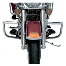 Chrome Engine Guard Crash Bar Highway For Harley Heritage Softail Deluxe Fatboy