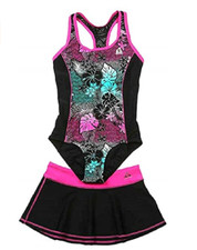 Gerry Girls 2-Piece Swim Set - BEET