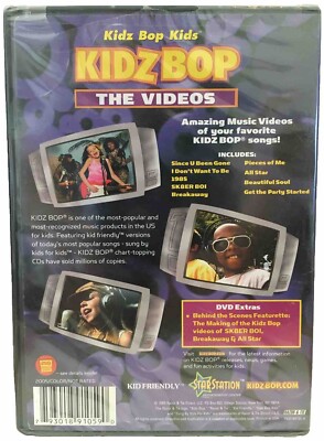 THE　VIDEOS　SEP　2005-NOV　2008 DVD Kidz Bop Kids - Kidz Bop: The Videos (DVD 2005)Brand New Factory
