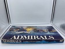 ADMIRALS BOARD GAME VINTAGE 1972 BY PARKER BROTHERS SEA BATTLE