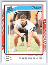 Tanner McLachlan - 2024 Donruss #324 - Rookie - Cincinnati Bengals