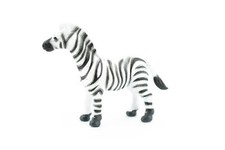 Zebra Plastic Toy Animal Kids Gift Realistic Figure Model 2 1/2" F3551