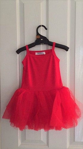 Kids Baby Girls Summer Christmas Red 