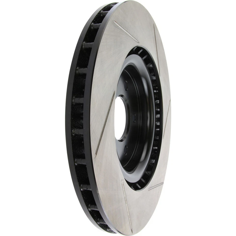 StopTech 126.61089SR Front Right Slotted Brake Disc Rotor for 07-14 Ford Mustang - Image 4 of 4