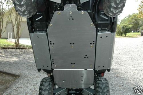 Polaris RZRS RZR 800 Full Belly Skids Plates Set Bash - Picture 1 of 3