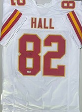💥Dante Hall #82 Autographed Kansas City Chiefs Jersey - Beckett (COA) XL💥